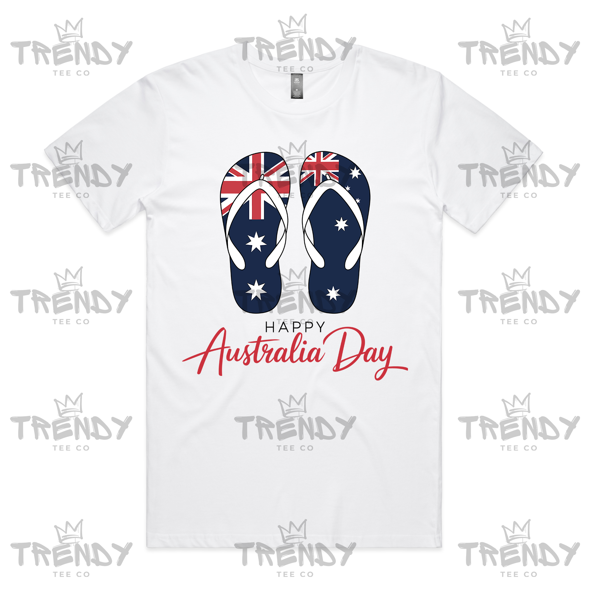 Happy Australia Day flip flops - T-shirt