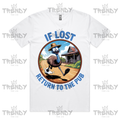 If lost return to pub - T-shirt
