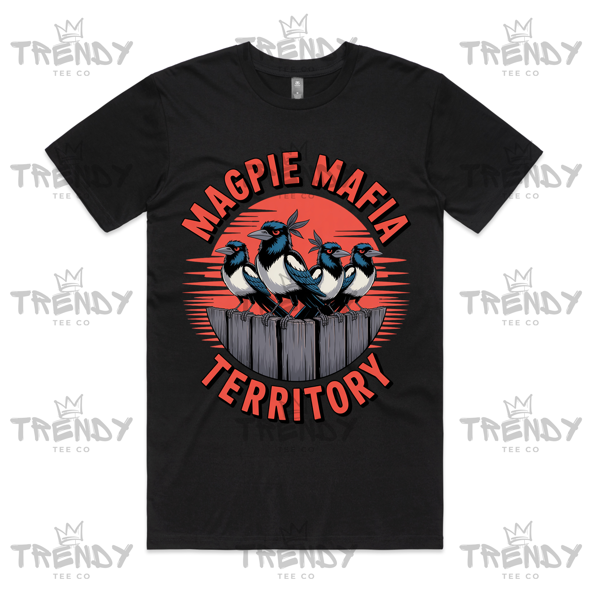 Magpie mafia territory - T-shirt