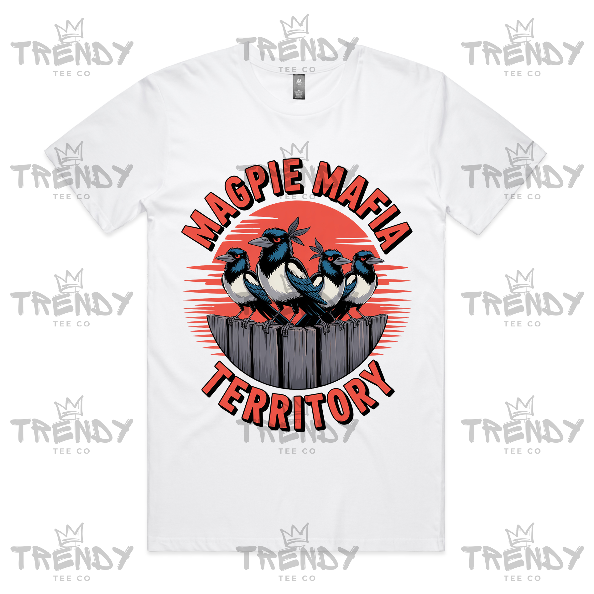 Magpie mafia territory - T-shirt