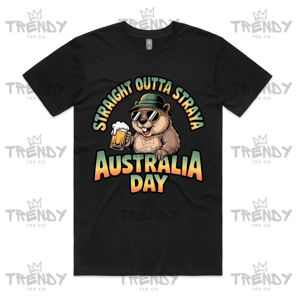 Straight outta straya - T-shirt
