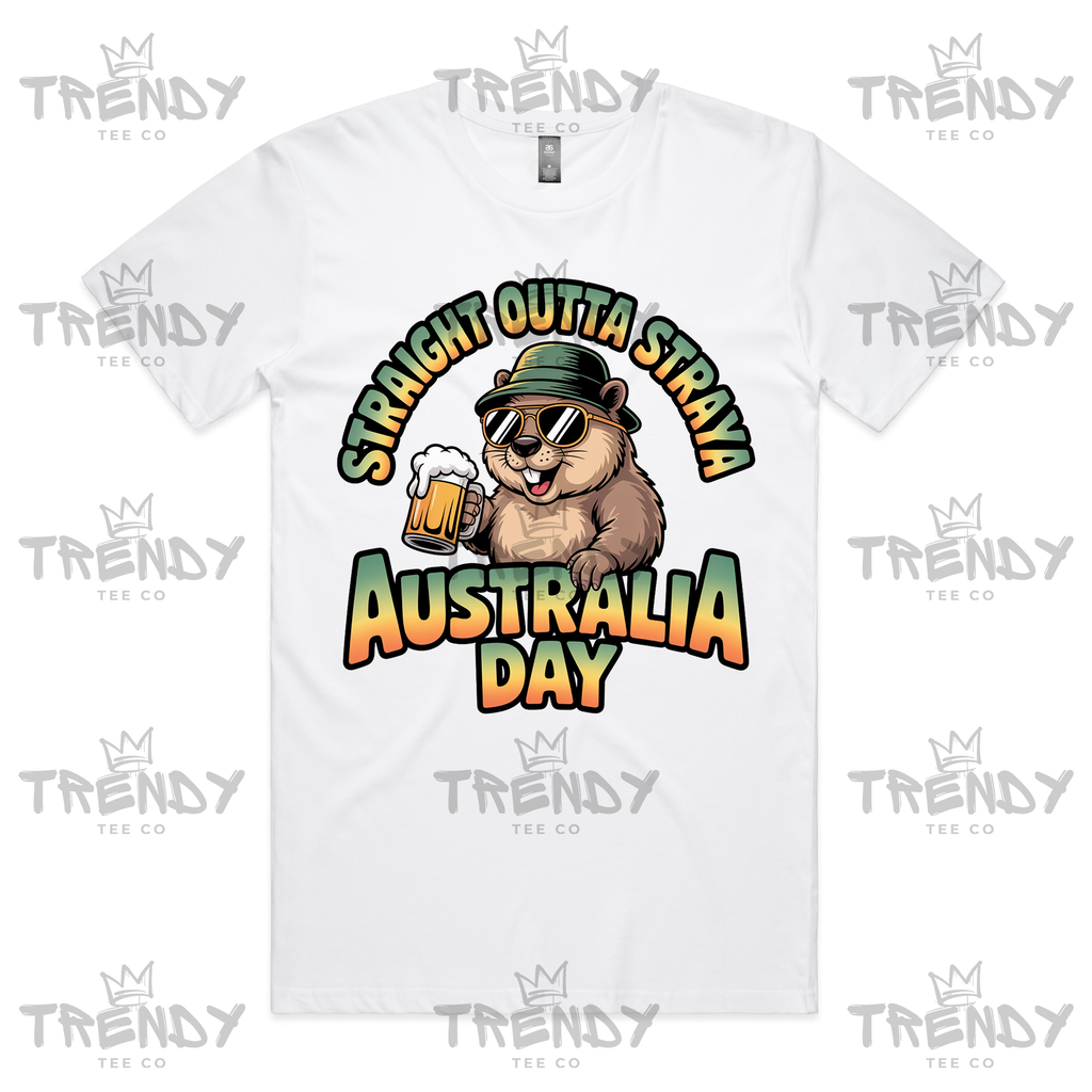 Straight outta straya - T-shirt
