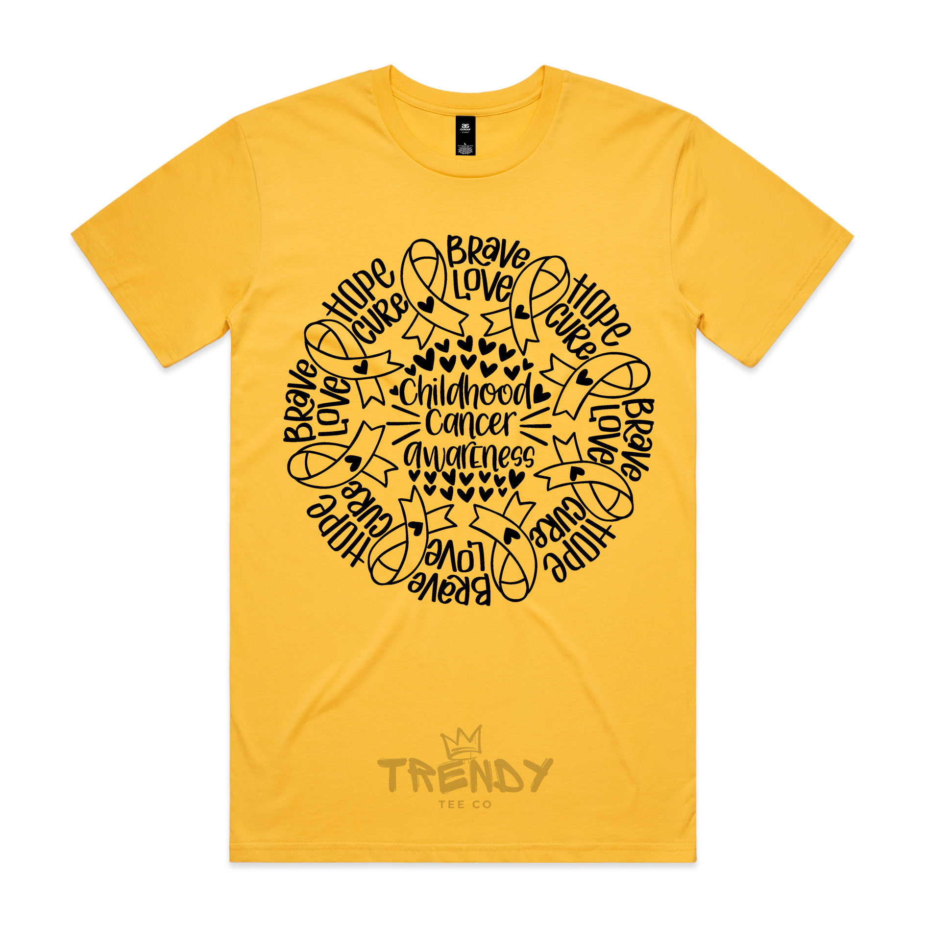 Childhood Cancer Awareness  - brave with love