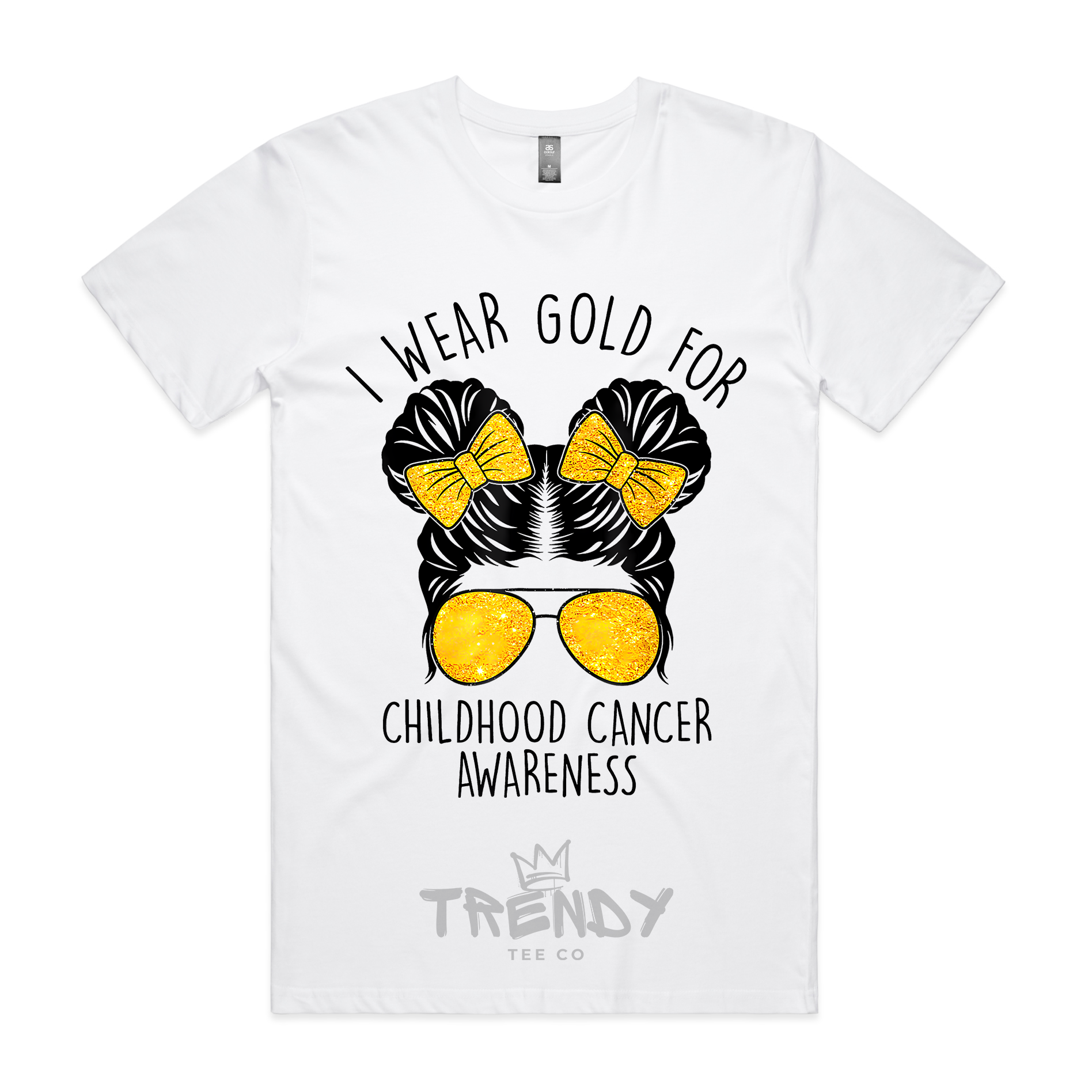 i wear gold for childhood cancer